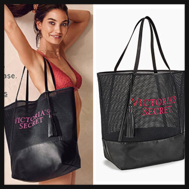 Victoria's Secret(ヴィクトリアズシークレット)のお値下げ！VS♡限定メッシュトートBag レディースのバッグ(トートバッグ)の商品写真