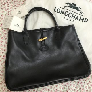 ロンシャン(LONGCHAMP)の🌸ロンシャン🌸レザーハンドバッグ🌸(ハンドバッグ)