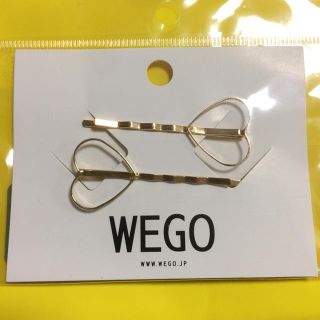 ウィゴー(WEGO)の❤大人気❤新品未使用⭐︎ハート ヘアピン(ヘアピン)