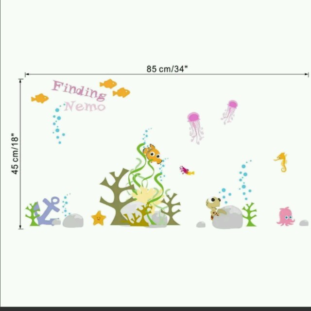 Disney(ディズニー)のレア品です♡ニモ ウォールステッカー ディズニー インテリア/住まい/日用品のインテリア小物(その他)の商品写真