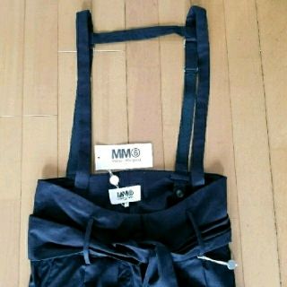 エムエムシックス(MM6)のポペプ様専用　MM6 リボン付きパンツ黒&デニム(カジュアルパンツ)