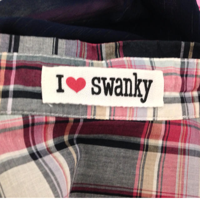 swanky(スワンキー)のチェックシャツ＊ レディースのトップス(シャツ/ブラウス(長袖/七分))の商品写真