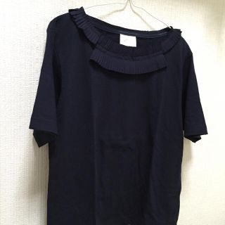 ノートエシロンス(note et silence)のcaph デザインTシャツ プリーツ加工(Tシャツ(半袖/袖なし))