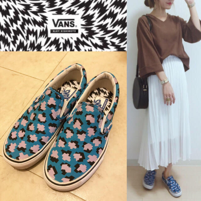 VANS(ヴァンズ)のVANS×ELEY KISHIMOTO☆スリッポン 25cm レディースの靴/シューズ(スニーカー)の商品写真