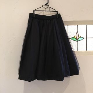 スピックアンドスパン(Spick & Span)の Spick and Span ☆  2wayチュールスカート(ひざ丈スカート)