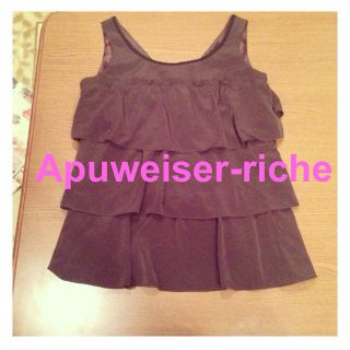 アプワイザーリッシェ(Apuweiser-riche)のApuweiser♡ティアードトップス♡(カットソー(半袖/袖なし))