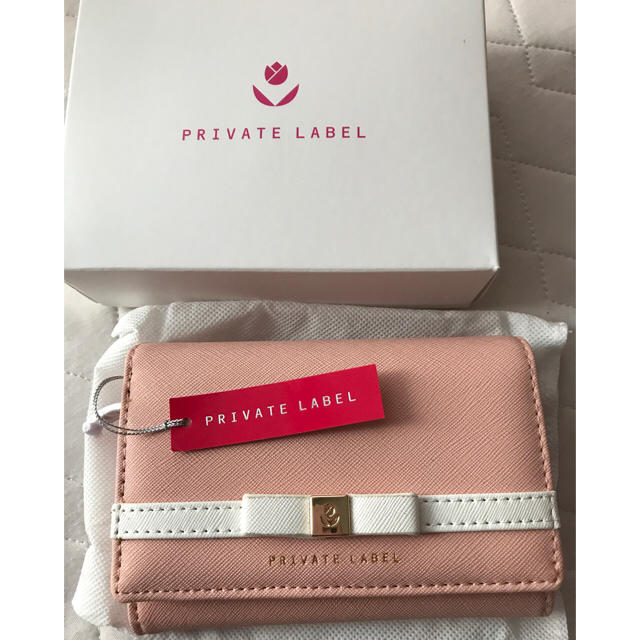 PRIVATE LABEL(プライベートレーベル)のカワイイ♡お色の未使用お財布です レディースのファッション小物(財布)の商品写真