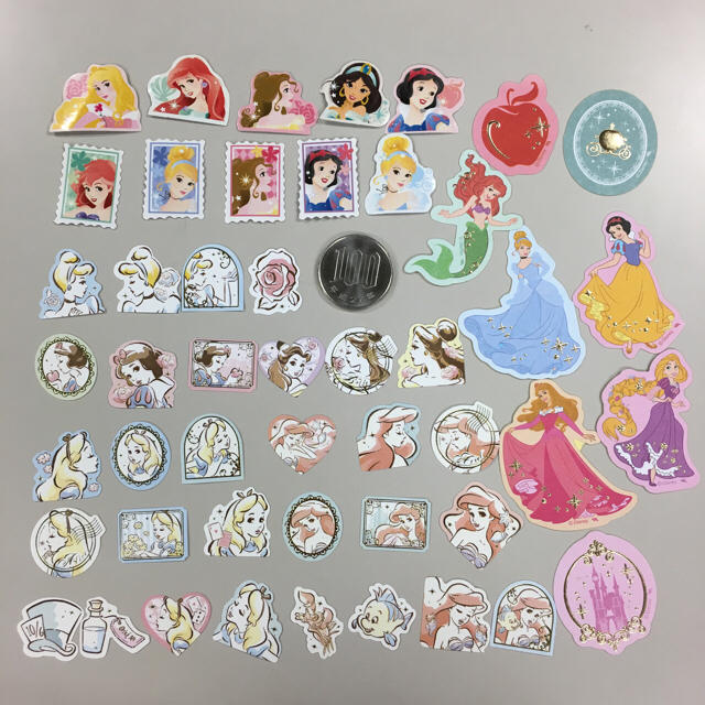 Disney ディズニープリンセス フレークシール 48枚の通販 By S ディズニーならラクマ