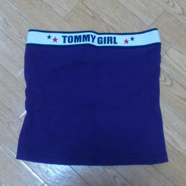 tommy girl(トミーガール)の今週末まで値下げ!!!ﾄﾐｰｶﾞｰﾙ☆ レディースのトップス(ベアトップ/チューブトップ)の商品写真