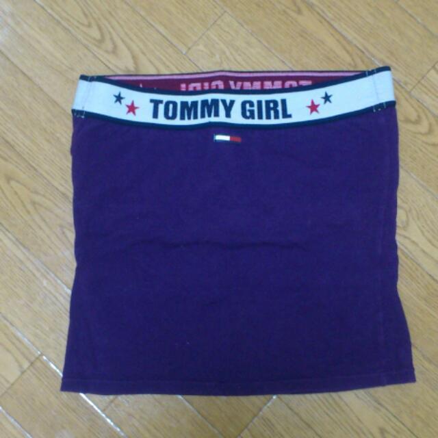 tommy girl(トミーガール)の今週末まで値下げ!!!ﾄﾐｰｶﾞｰﾙ☆ レディースのトップス(ベアトップ/チューブトップ)の商品写真