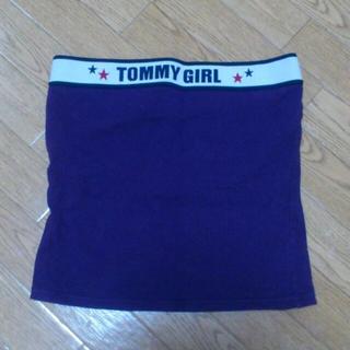 トミーガール(tommy girl)の今週末まで値下げ!!!ﾄﾐｰｶﾞｰﾙ☆(ベアトップ/チューブトップ)