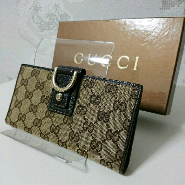 Gucci(グッチ)の★GUCCI★グッチ★二つ折り 長財布 GGキャンバス 財布 メンズのファッション小物(長財布)の商品写真