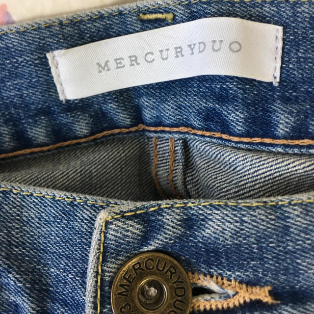 MERCURYDUO(マーキュリーデュオ)のMERCURYDUO デニム レディースのパンツ(デニム/ジーンズ)の商品写真