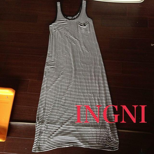 INGNI(イング)のINGNIマキシワンピ♡ レディースのワンピース(ロングワンピース/マキシワンピース)の商品写真