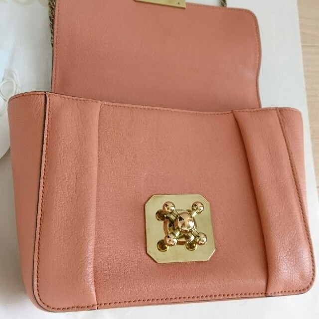 ェーン Chloe ショルダーバッグ ピンクベージュの通販 by