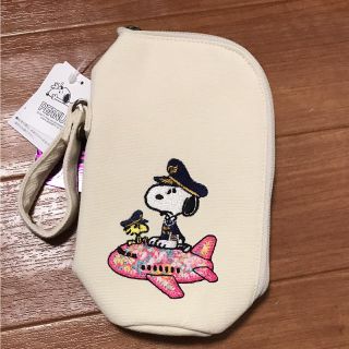 スヌーピー(SNOOPY)のANA 機内販売 スヌーピー ペットボトルケース 新品(弁当用品)