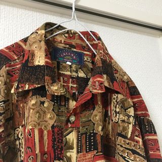 コムデギャルソン(COMME des GARCONS)のT様専用 古着 激レア♫ オーストラリア産 アート柄 シャツ Lサイズ レトロ(シャツ)