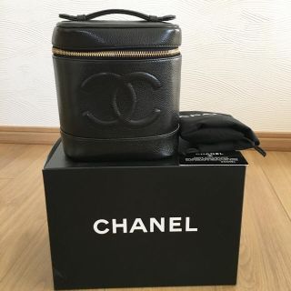 シャネル(CHANEL)のシャネル バニティ バッグ キャビアスキン(ポーチ)