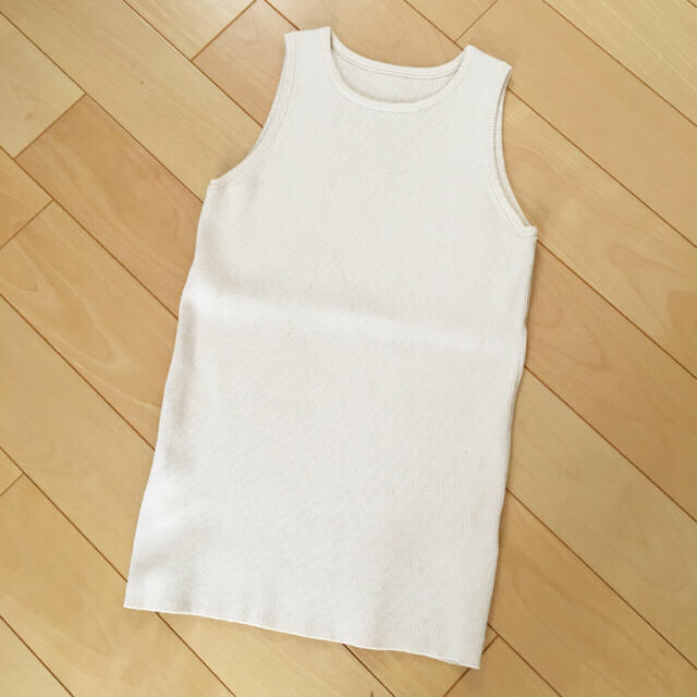 DEUXIEME CLASSE 今季完売 Diner Bリブニット タンクトップ-