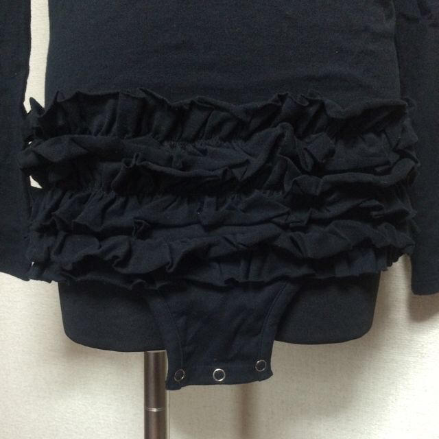 LIMI feu(リミフゥ)のLIMIfeuフリル付きカットソー レディースのトップス(Tシャツ(長袖/七分))の商品写真