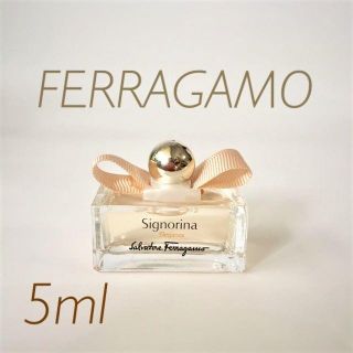 フェラガモ(Ferragamo)の[新品・未使用]フェラガモ シニョリーナ最高峰エレガンツァ 5ml お試しに(香水(女性用))