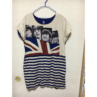 グラニフ(Design Tshirts Store graniph)のThe Beatles シャツワンピ(Tシャツ(半袖/袖なし))