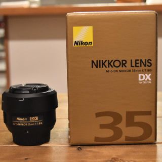 ニコン(Nikon)のニコン 単焦点レンズ AF-S DX NIKKOR 35mm f/1.8G(レンズ(単焦点))