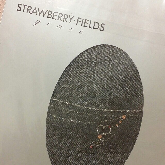 STRAWBERRY-FIELDS(ストロベリーフィールズ)の【新品】strawberryfields♡アンクレットハート柄ストッキング レディースのレッグウェア(タイツ/ストッキング)の商品写真