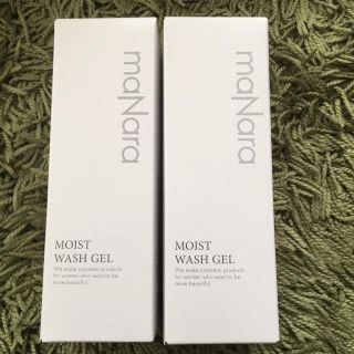 マナラ モイストウォッシュゲル♡120ml 2本セット(洗顔料)