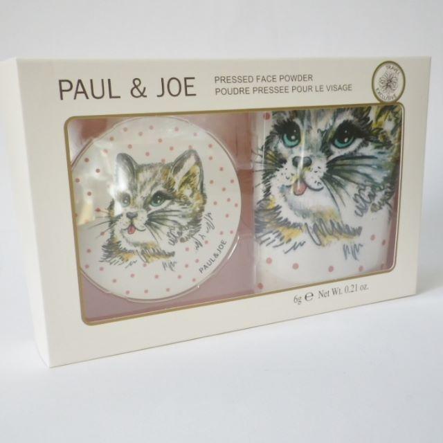 新品 ポール&ジョー マット プレストパウダー 001 猫 ネコ