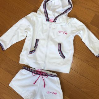 ロキシー(Roxy)のロキシー♡セットアップパーカー・ショートパンツ キッズ 女の子に♡(スカート)