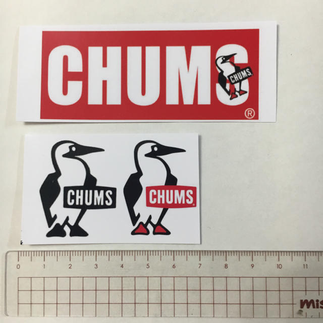 CHUMS(チャムス)の1夜限定★ハンドメイド★ステッカー★CHUMS ハンドメイドの文具/ステーショナリー(しおり/ステッカー)の商品写真