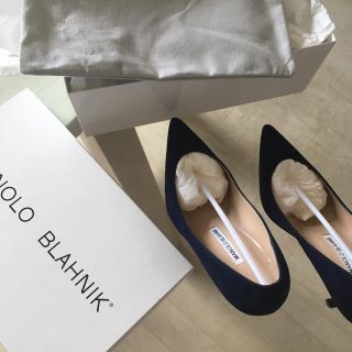 マノロブラニク(MANOLO BLAHNIK)のマノロブラニクキエッタ  ロンハーマン購入最終お値下げ(ハイヒール/パンプス)