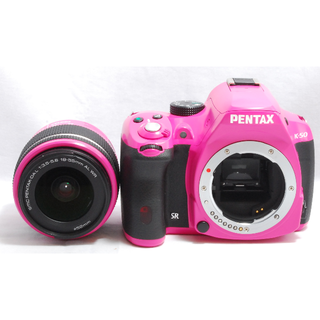 PENTAX - ♥️かわいいピンク♥️ ペンタックス K-50 ピンクレンズ