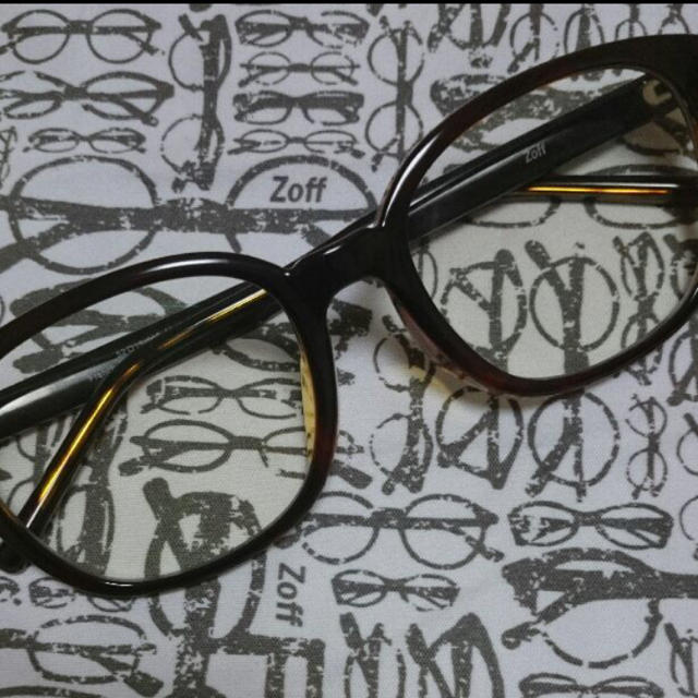 Zoff(ゾフ)のゾフ Zoff  UVカットクリアサングラス メガネ 100%カット★ レディースのファッション小物(サングラス/メガネ)の商品写真