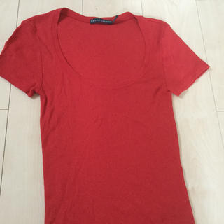 ラルフローレン(Ralph Lauren)のラルフローレン シャツ レッド(Tシャツ(半袖/袖なし))