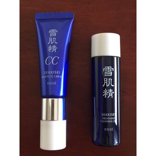 コーセー(KOSE)の雪肌精 CC クリーム01&クレンジングオイル(BBクリーム)