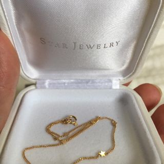 スタージュエリー(STAR JEWELRY)のスタージュエリーK18アンクレット(アンクレット)