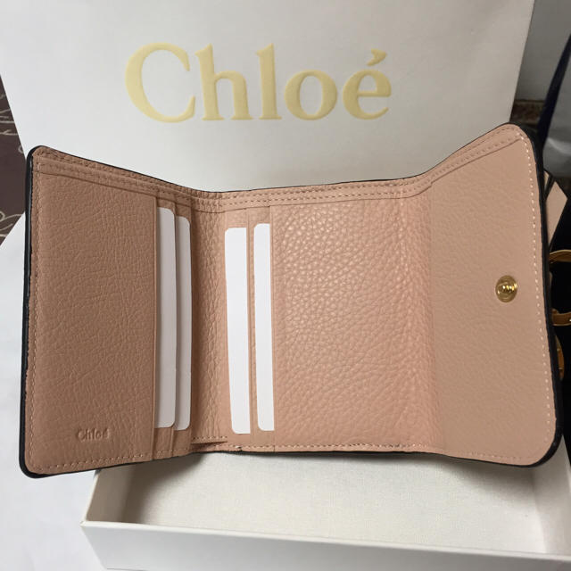 Chloe - 希少色☆Chloe アルファベット三つ折財布[新品未使用]の通販