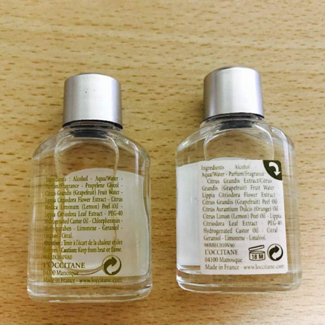 L'OCCITANE(ロクシタン)のロクシタン ヴァーベナ ミニ 2本 コスメ/美容の香水(香水(女性用))の商品写真