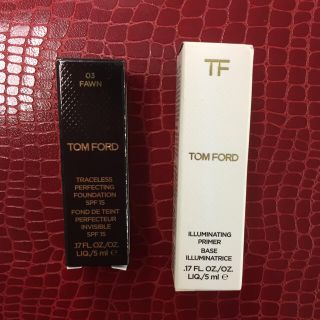 トムフォード(TOM FORD)の新品 未使用 トムフォード 下地 ファンデ ミニサイズ(化粧下地)