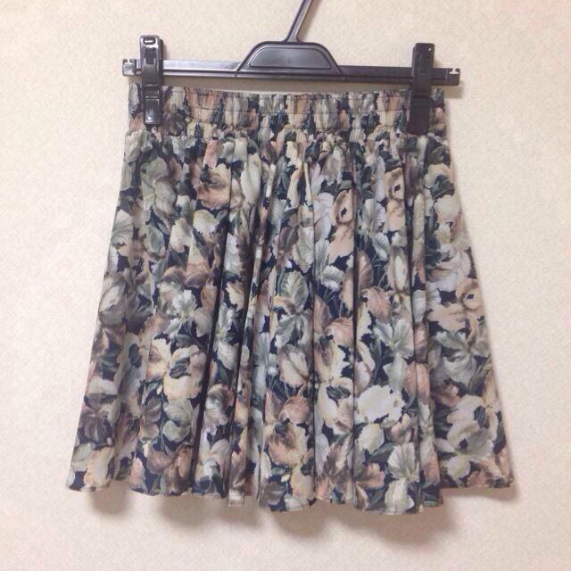 SNIDEL(スナイデル)の花柄シフォンスカート♡ レディースのスカート(ひざ丈スカート)の商品写真