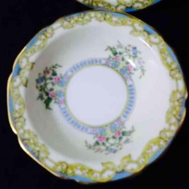 Noritake(ノリタケ)の美品！オールドノリタケ花柄お皿4枚セット エンタメ/ホビーの美術品/アンティーク(陶芸)の商品写真