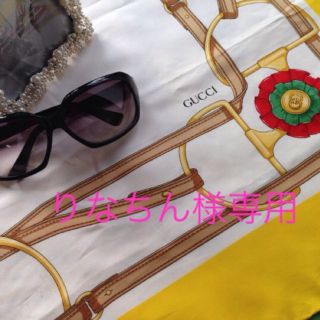 グッチ(Gucci)の大幅値下げ！GUCCI大判スカーフ☆(バンダナ/スカーフ)