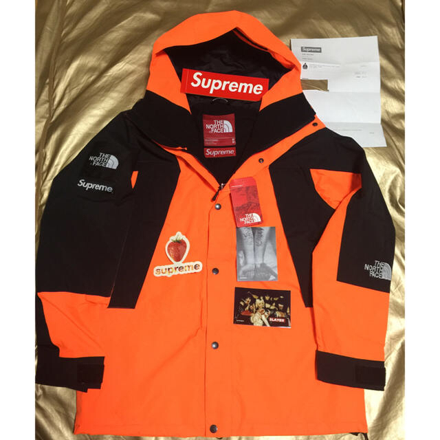 Supreme - ⭐︎入手困難❗️SUPREME NORTHFACEジャケットオレンジＭ納品書付