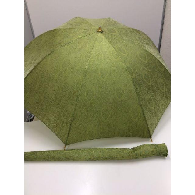 銀座 和光 GINZA WAKO 高級 傘 カサ グリーン カバー付き 美品の通販