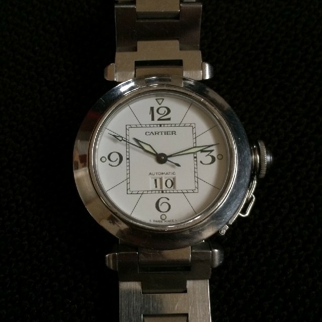 注文割引 Cartier - パシャCビッグデイト値下げ 腕時計