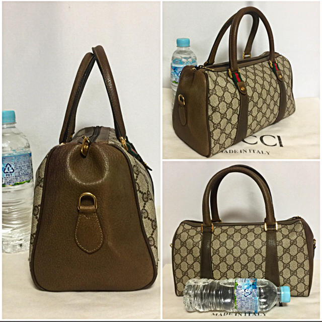 Gucci(グッチ)の946.アクセコ オールド GUCCI ミニ シェリー ライン 2way B レディースのバッグ(ボストンバッグ)の商品写真