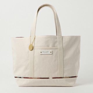 バーバリー(BURBERRY)の新品ブルーレーベルクレストブリッジリバーシブルバッグ☆ネイビー(トートバッグ)