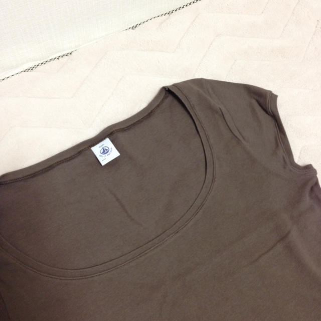 PETIT BATEAU(プチバトー)の新品 プチバトー ロングTシャツ レディースのトップス(Tシャツ(半袖/袖なし))の商品写真
